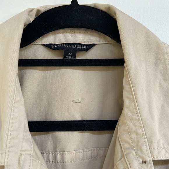Banana Republic Essential Shirt Jacket | Wheat - Picture 3 of 4